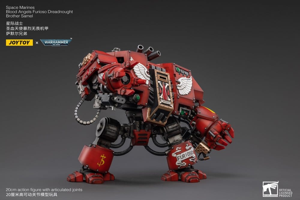 Warhammer 40,000 Actionfigur Blood Angels Furioso Dreadnought Brother Samel 20 cm Image 5