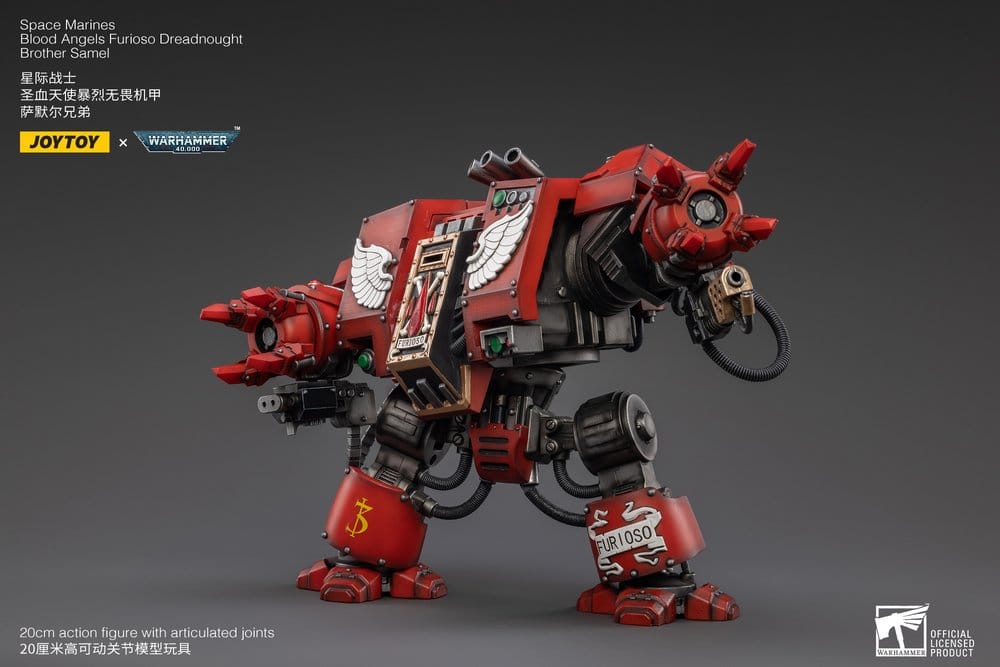 Warhammer 40,000 Actionfigur Blood Angels Furioso Dreadnought Brother Samel 20 cm Image 7