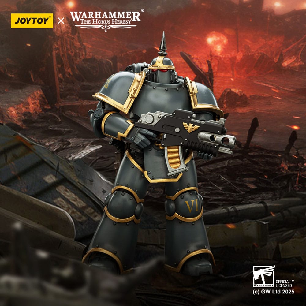 Warhammer The Horus Heresy Actionfigur Space Wolves MK lll Tactical Legionary 12 cm Image 11