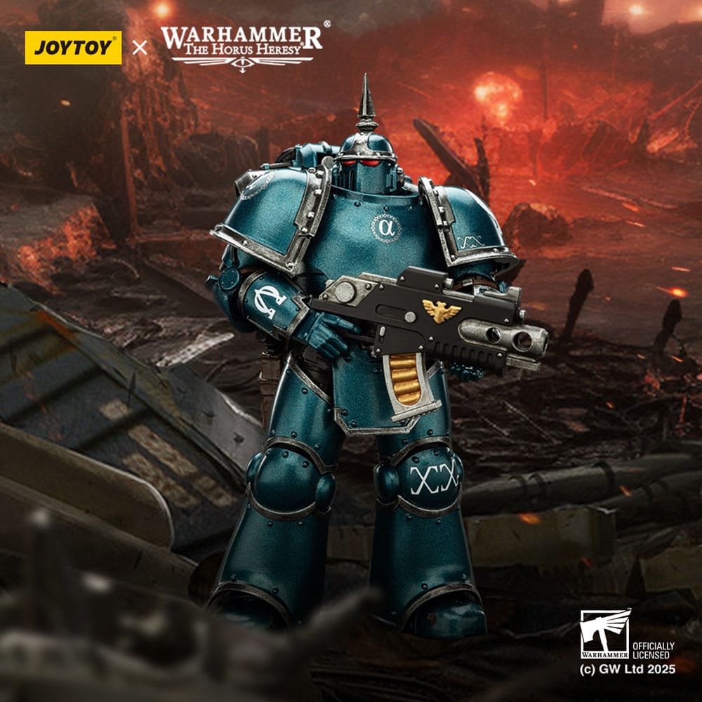 Warhammer The Horus Heresy Actionfigur Alpha Legion MK lll Tactical Legionary 12 cm Image 11