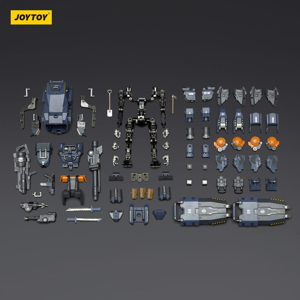 Dark Source Actionfigur APOC Series Storm Lucis Fire Support Type Mech 16 cm Image 6
