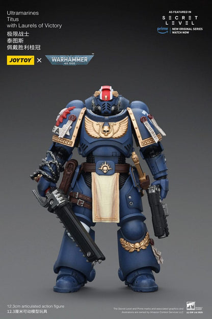 Warhammer 40,000 Actionfigur Ultramarines Titus with Laurels of Victory 13 cm Image 5