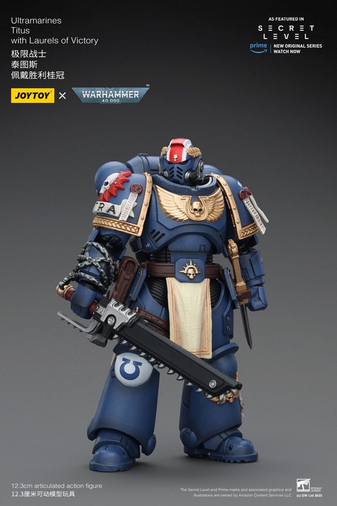 Warhammer 40,000 Actionfigur Ultramarines Titus with Laurels of Victory 13 cm Image 6