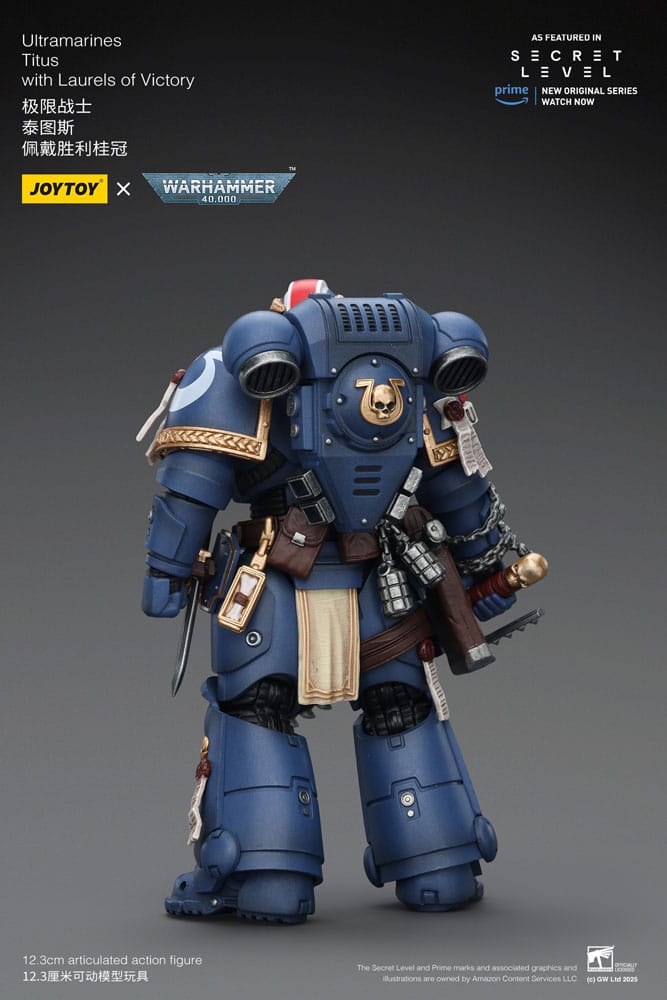 Warhammer 40,000 Actionfigur Ultramarines Titus with Laurels of Victory 13 cm Image 7