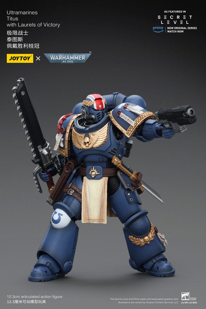 Warhammer 40,000 Actionfigur Ultramarines Titus with Laurels of Victory 13 cm Image 8
