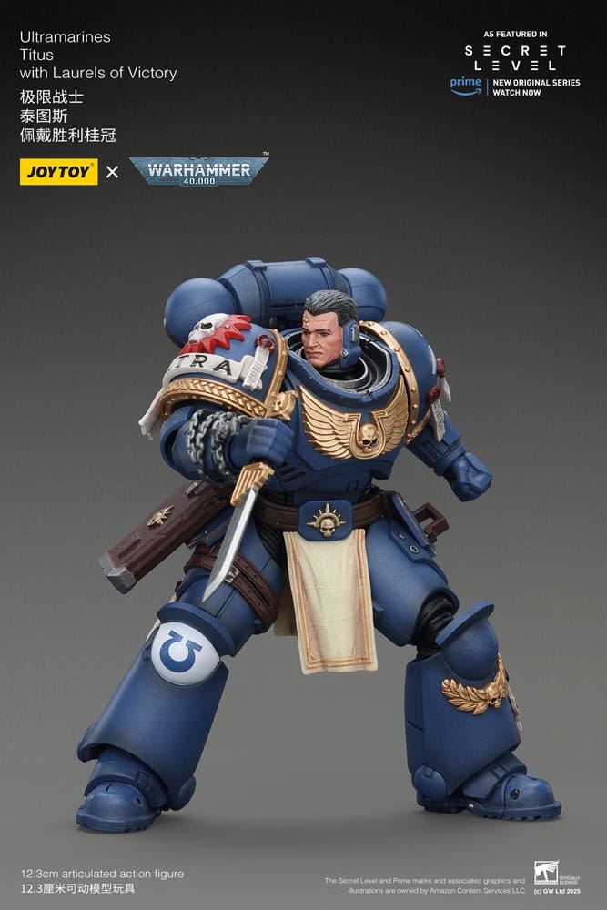 Warhammer 40,000 Actionfigur Ultramarines Titus with Laurels of Victory 13 cm Image 9