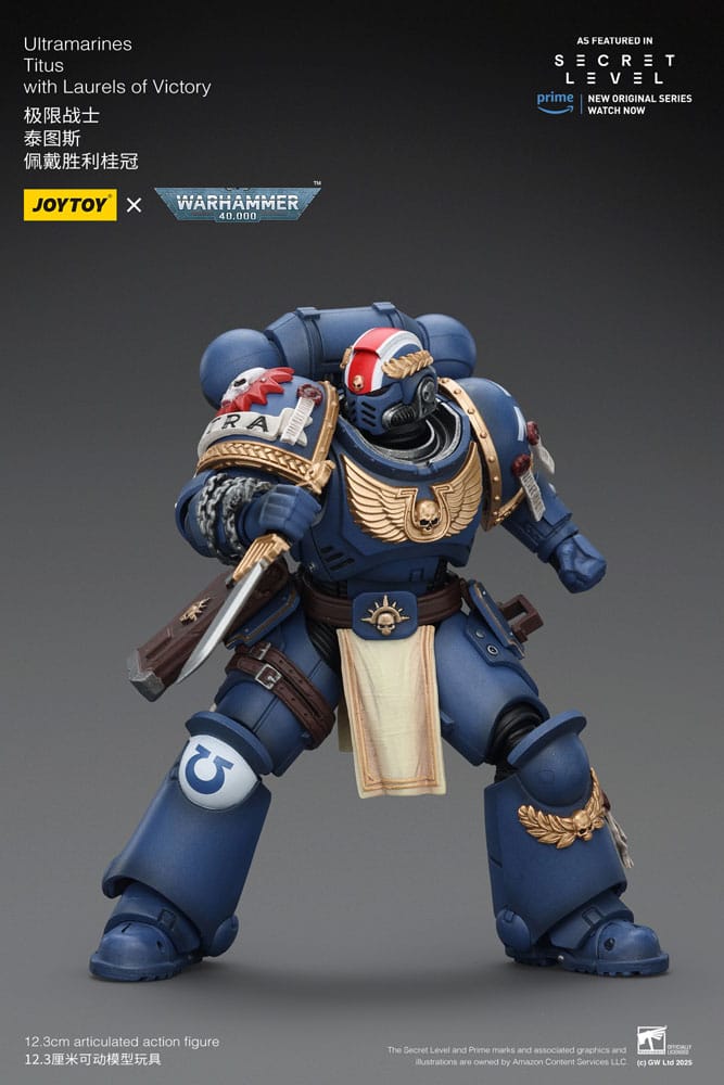 Warhammer 40,000 Actionfigur Ultramarines Titus with Laurels of Victory 13 cm Image 10