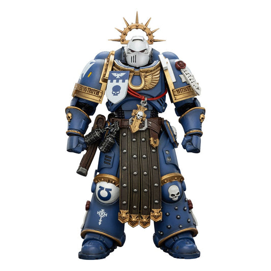 Warhammer 40,000 Actionfigur Ultramarines Torvald with Power Sword, Stormshield and Bolt Pistol 13 cm Image 1