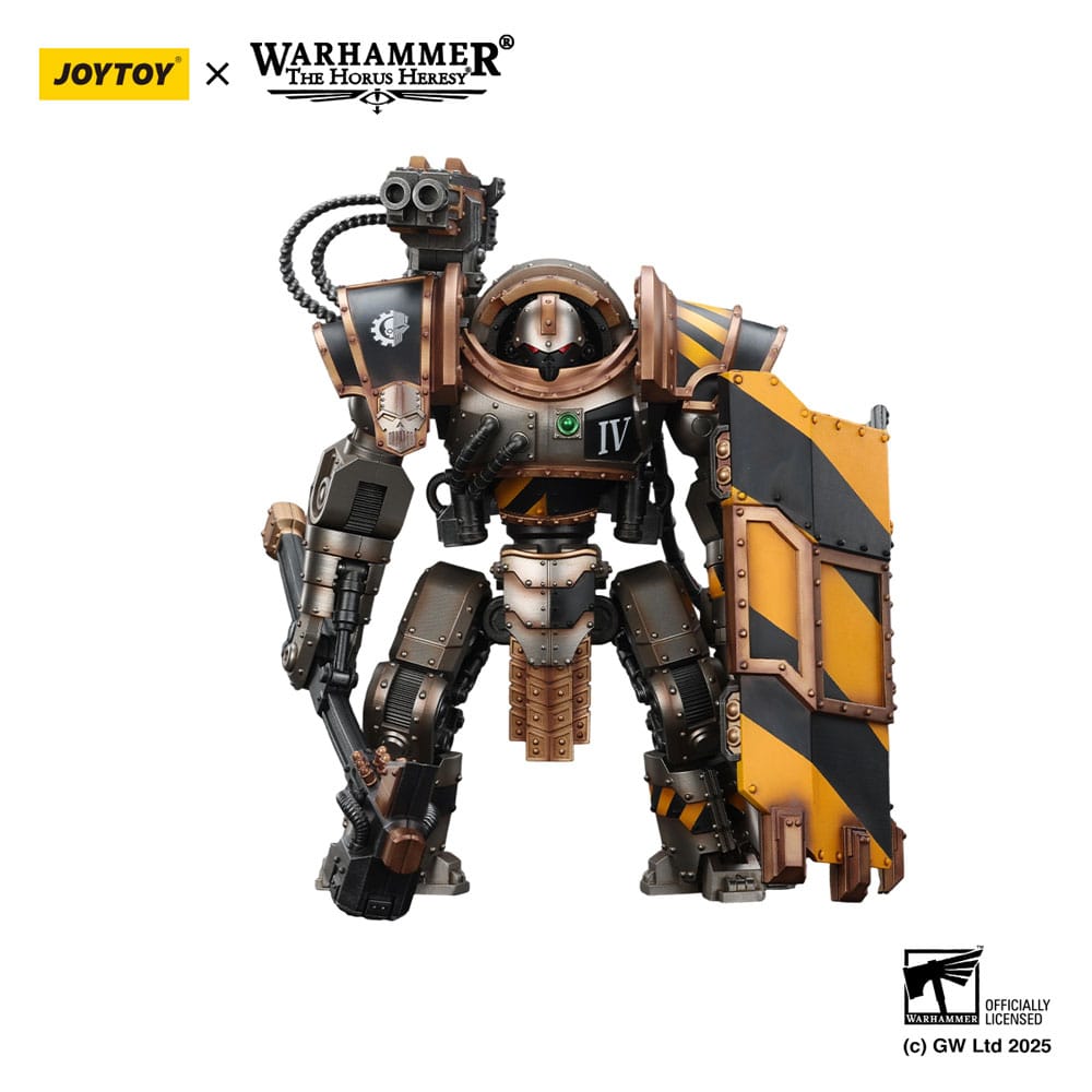 Warhammer The Horus Heresy Actionfigur Iron Warriors Iron Circle Domitar-Ferrum Class Battle-automata with Karceri Battle Shield 24 cm Image 1