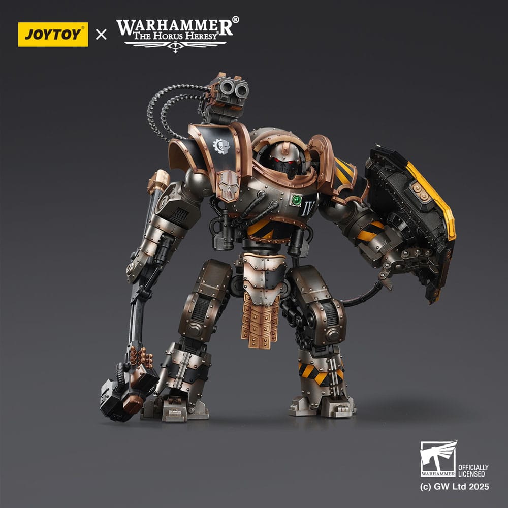Warhammer The Horus Heresy Actionfigur Iron Warriors Iron Circle Domitar-Ferrum Class Battle-automata with Karceri Battle Shield 24 cm Image 3