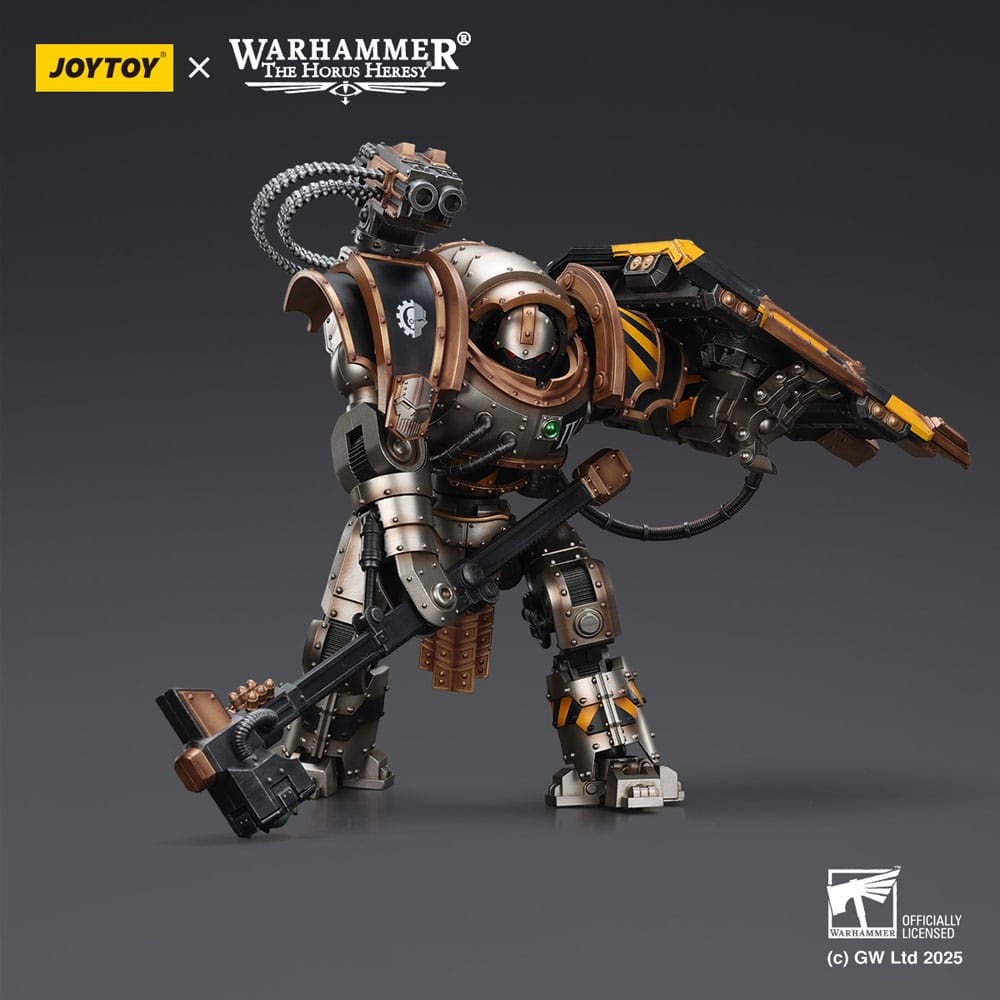 Warhammer The Horus Heresy Actionfigur Iron Warriors Iron Circle Domitar-Ferrum Class Battle-automata with Karceri Battle Shield 24 cm Image 4