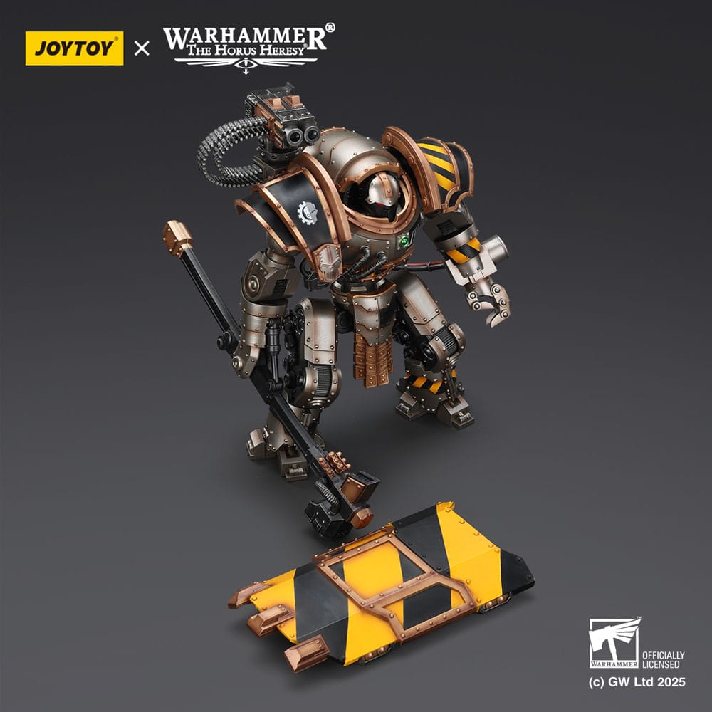 Warhammer The Horus Heresy Actionfigur Iron Warriors Iron Circle Domitar-Ferrum Class Battle-automata with Karceri Battle Shield 24 cm Image 5