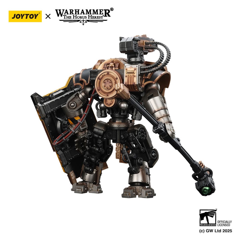 Warhammer The Horus Heresy Actionfigur Iron Warriors Iron Circle Domitar-Ferrum Class Battle-automata with Karceri Battle Shield 24 cm Image 7