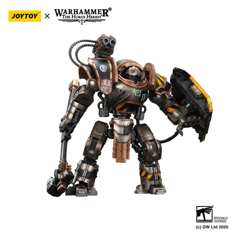Warhammer The Horus Heresy Actionfigur Iron Warriors Iron Circle Domitar-Ferrum Class Battle-automata with Karceri Battle Shield 24 cm Image 8