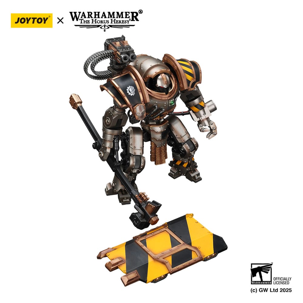 Warhammer The Horus Heresy Actionfigur Iron Warriors Iron Circle Domitar-Ferrum Class Battle-automata with Karceri Battle Shield 24 cm Image 10