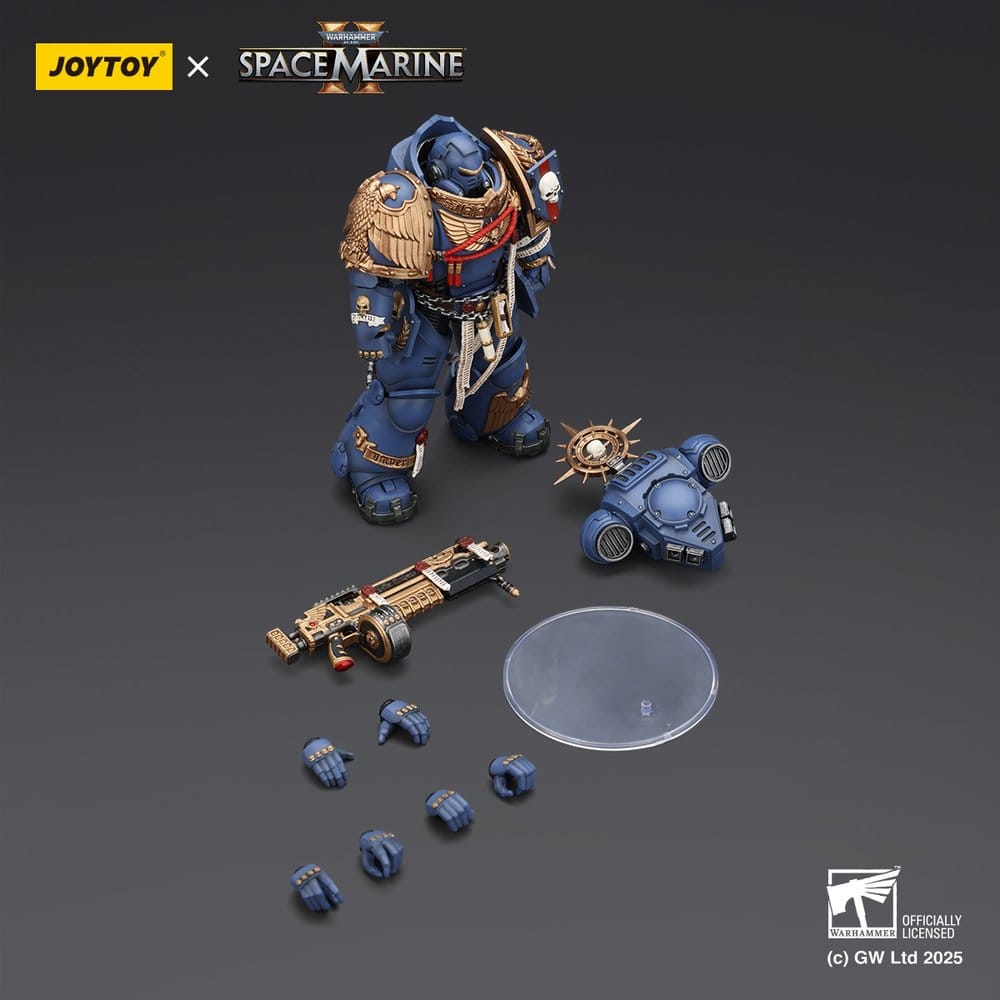Warhammer 40,000 Actionfigur Ultramarines Heavy Relic Primus Armor 13 cm Image 6