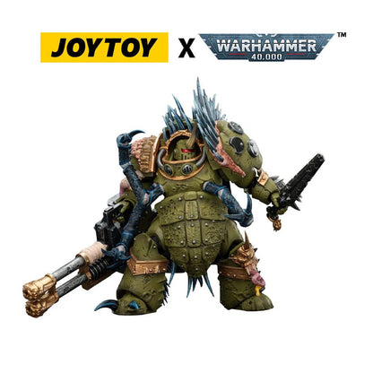 Warhammer 40,000 Actionfigur Death Guard Blightlord Terminator 1 with Reaper Autocannon and Bubotic Blades 14 cm Image 3