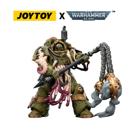 Warhammer 40,000 Actionfigur Death Guard Blightlord Terminator 2 with Flail of Corruption 14 cm Image 3
