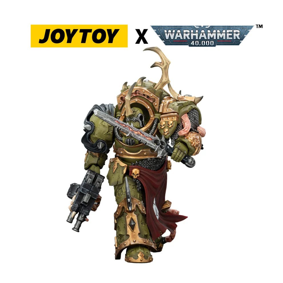 Warhammer 40,000 Actionfigur Death Guard Blightlord Terminator 3 with Combi-bolter and Bubotic Blade 14 cm Image 6