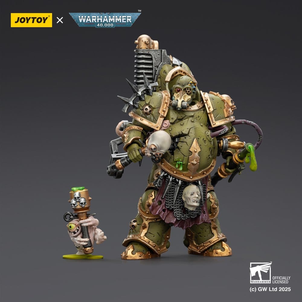 Warhammer 40,000 Actionfigur Death Guard Foul Blight spawn with Plague Sprayer 12 cm Image 2