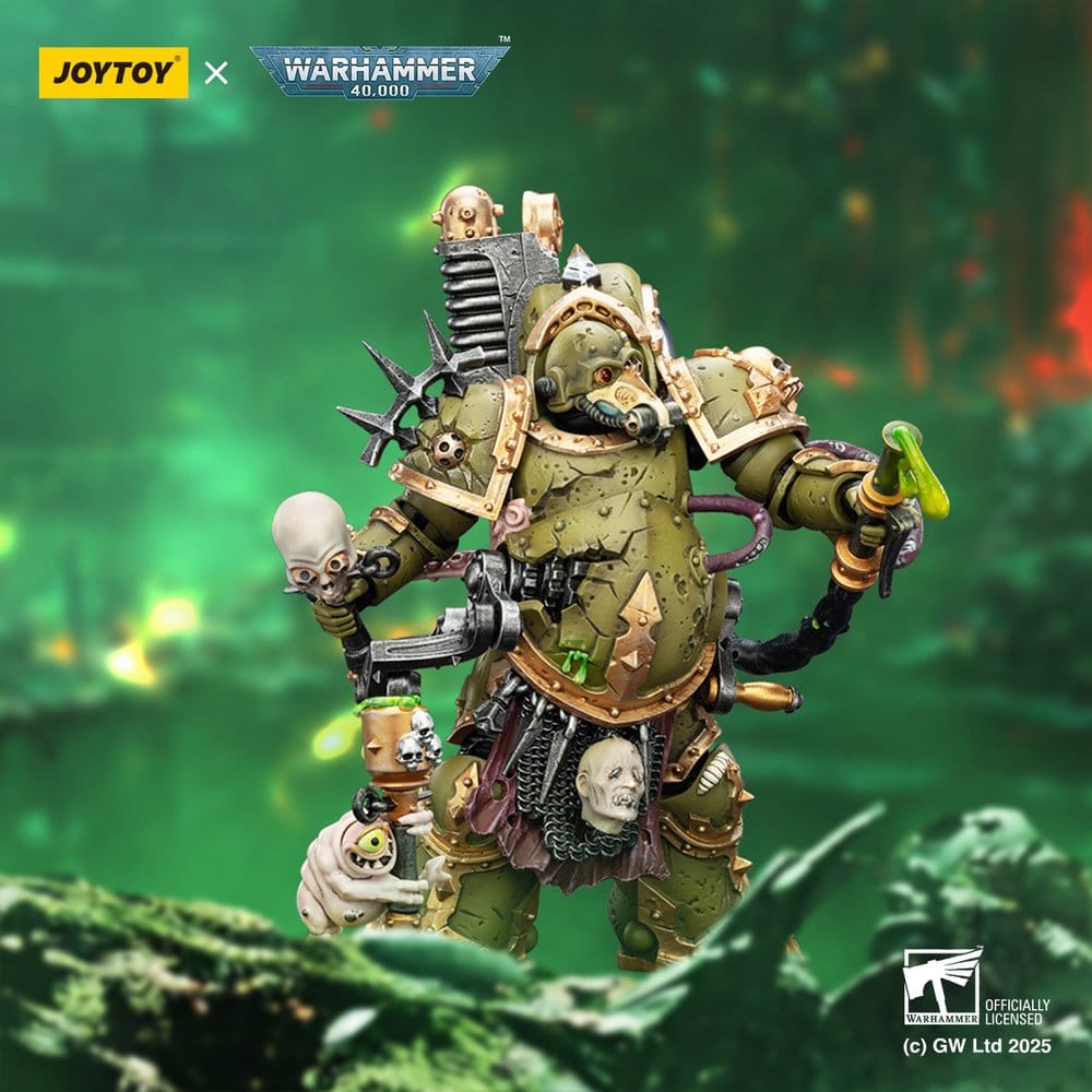 Warhammer 40,000 Actionfigur Death Guard Foul Blight spawn with Plague Sprayer 12 cm Image 11
