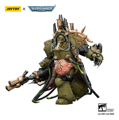 Warhammer 40,000 Actionfigur Death Guard Lord of Virulence with Power Fist and Twin Plague Spewer 14 cm Image 8