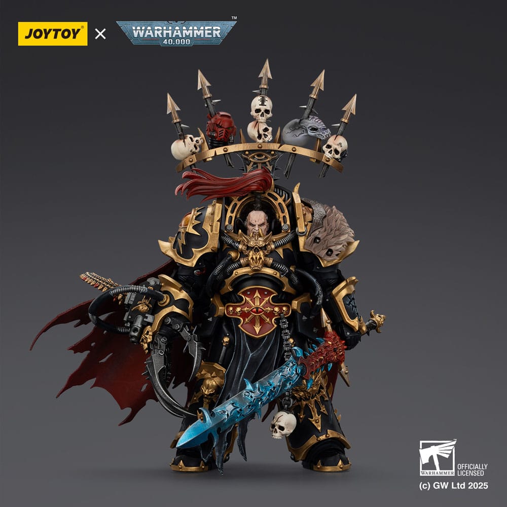 Warhammer 40,000 Actionfigur Black Legion Abaddon the Despoiler with Drach'nyen and the Talo 16 cm Image 2