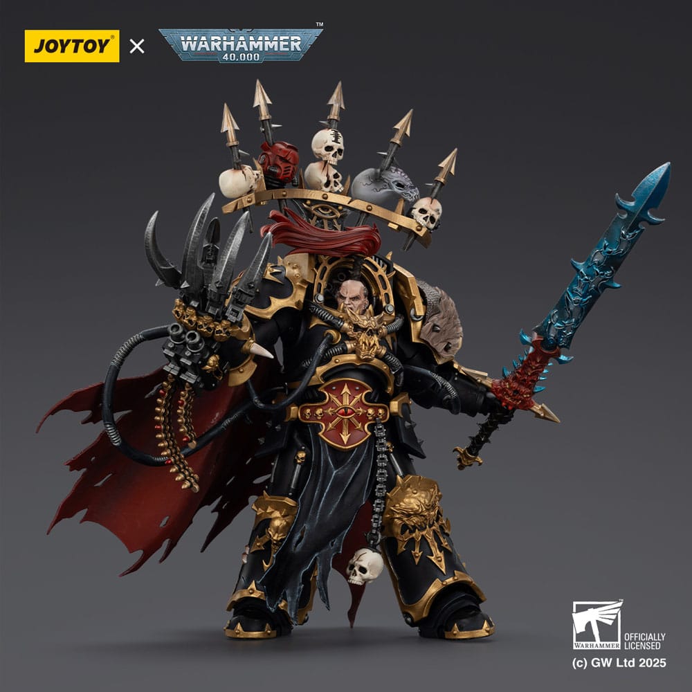 Warhammer 40,000 Actionfigur Black Legion Abaddon the Despoiler with Drach'nyen and the Talo 16 cm Image 4