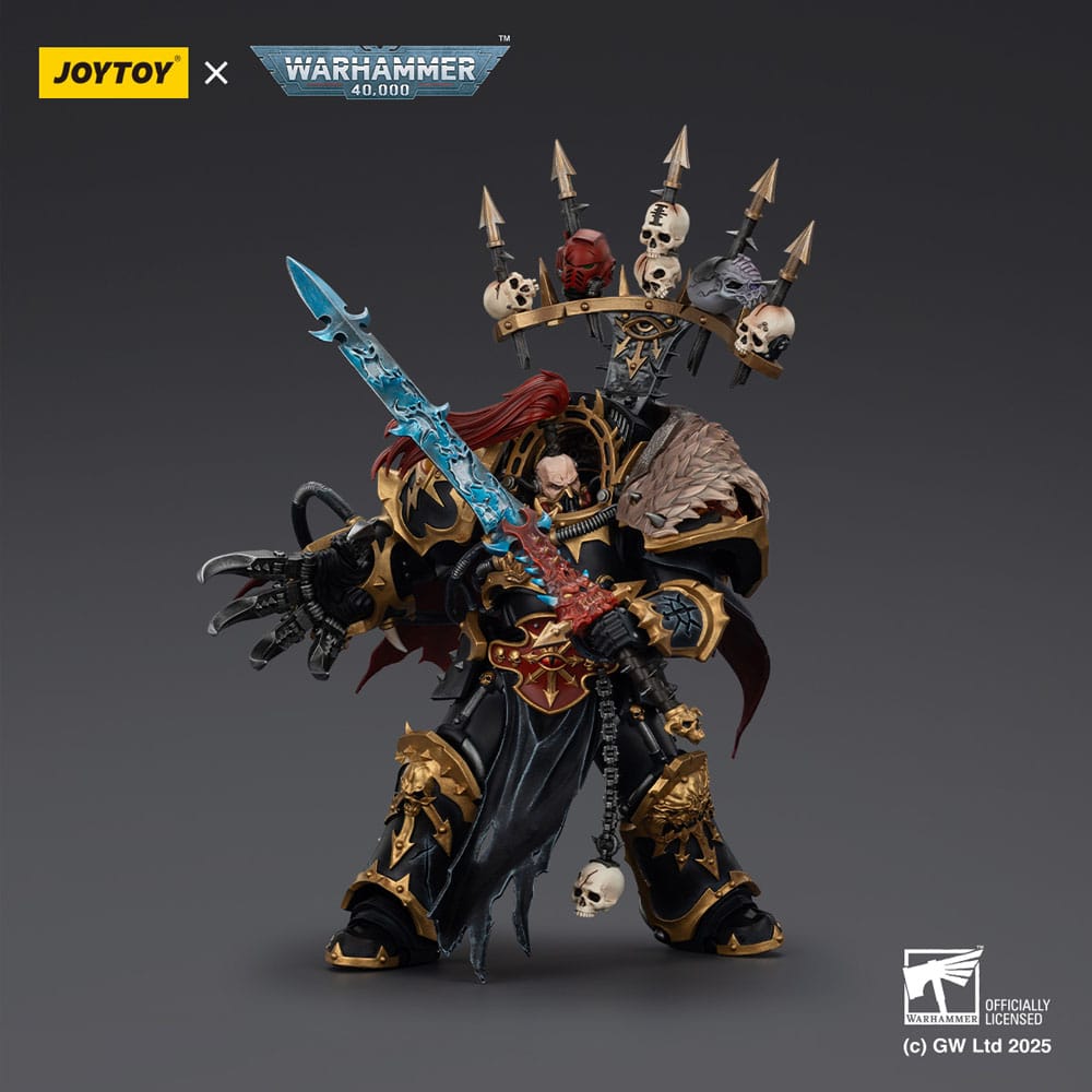 Warhammer 40,000 Actionfigur Black Legion Abaddon the Despoiler with Drach'nyen and the Talo 16 cm Image 5