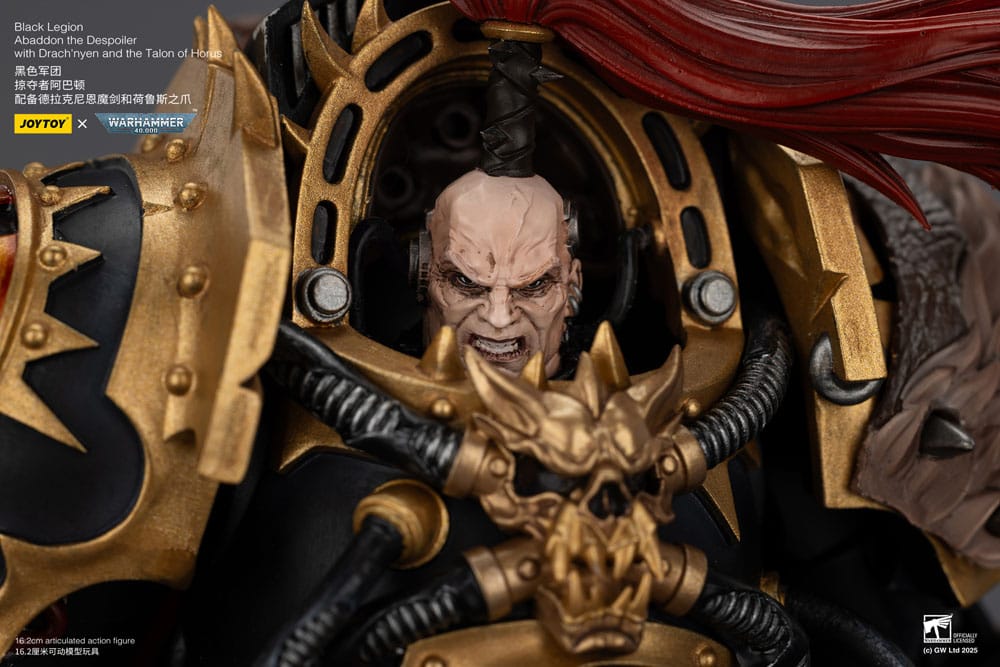 Warhammer 40,000 Actionfigur Black Legion Abaddon the Despoiler with Drach'nyen and the Talo 16 cm Image 10