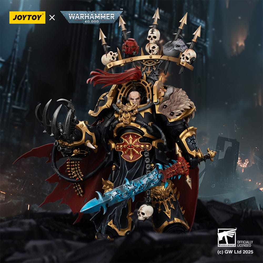 Warhammer 40,000 Actionfigur Black Legion Abaddon the Despoiler with Drach'nyen and the Talo 16 cm Image 19