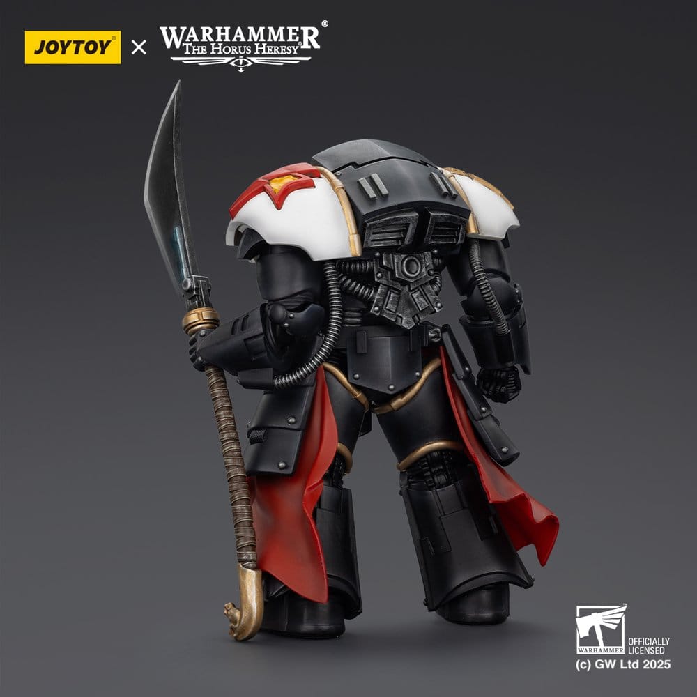 Warhammer The Horus Heresy Actionfigur White Scars Ebon Keshig Terminator 1 with Power Glaive 13 cm Image 3