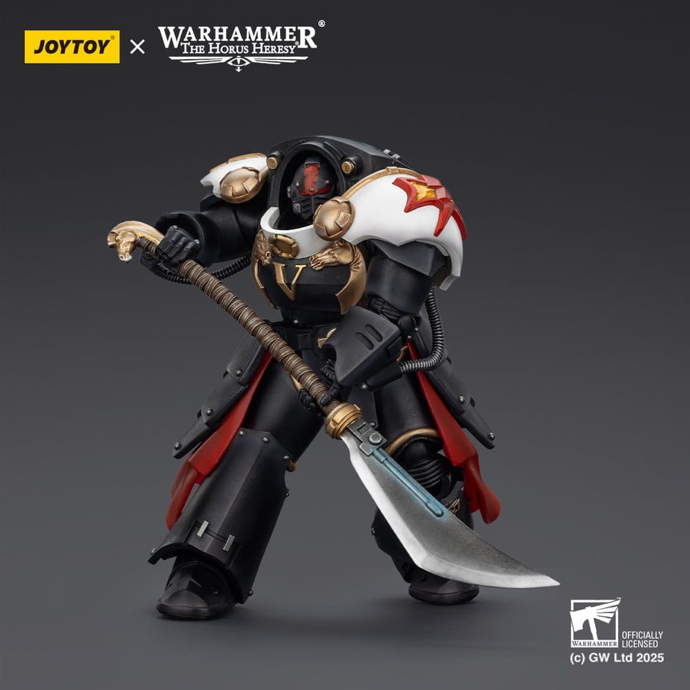Warhammer The Horus Heresy Actionfigur White Scars Ebon Keshig Terminator 1 with Power Glaive 13 cm Image 5