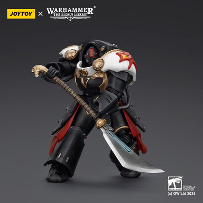 Warhammer The Horus Heresy Actionfigur White Scars Ebon Keshig Terminator 1 with Power Glaive 13 cm Image 5