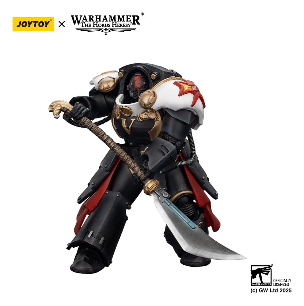 Warhammer The Horus Heresy Actionfigur White Scars Ebon Keshig Terminator 1 with Power Glaive 13 cm Image 9