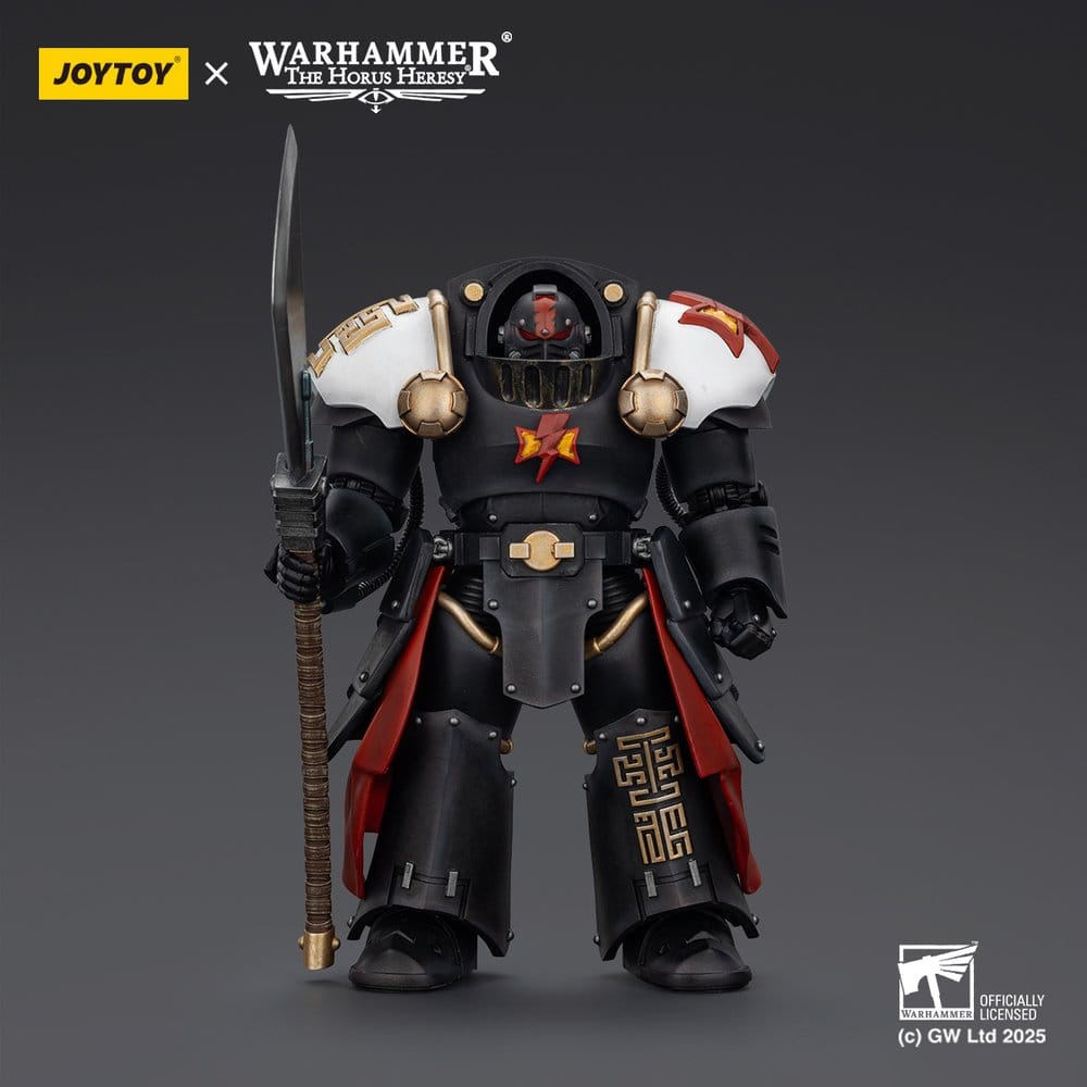 Warhammer The Horus Heresy Actionfigur White Scars Ebon Keshig Terminator 2 with Power Glaive 13 cm Image 2