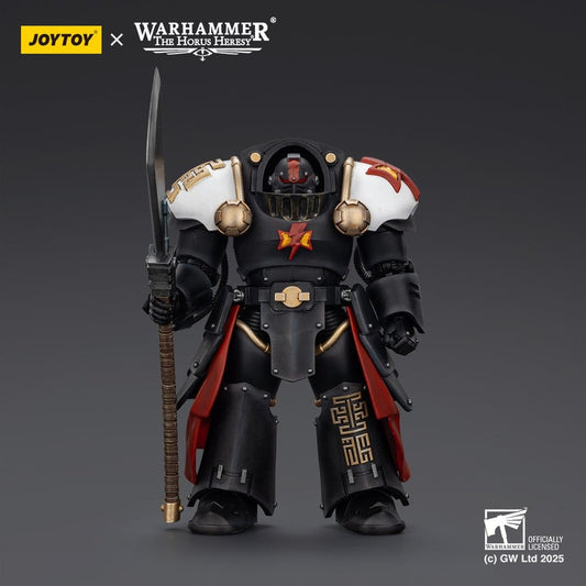 Warhammer The Horus Heresy Actionfigur White Scars Ebon Keshig Terminator 2 with Power Glaive 13 cm Image 2