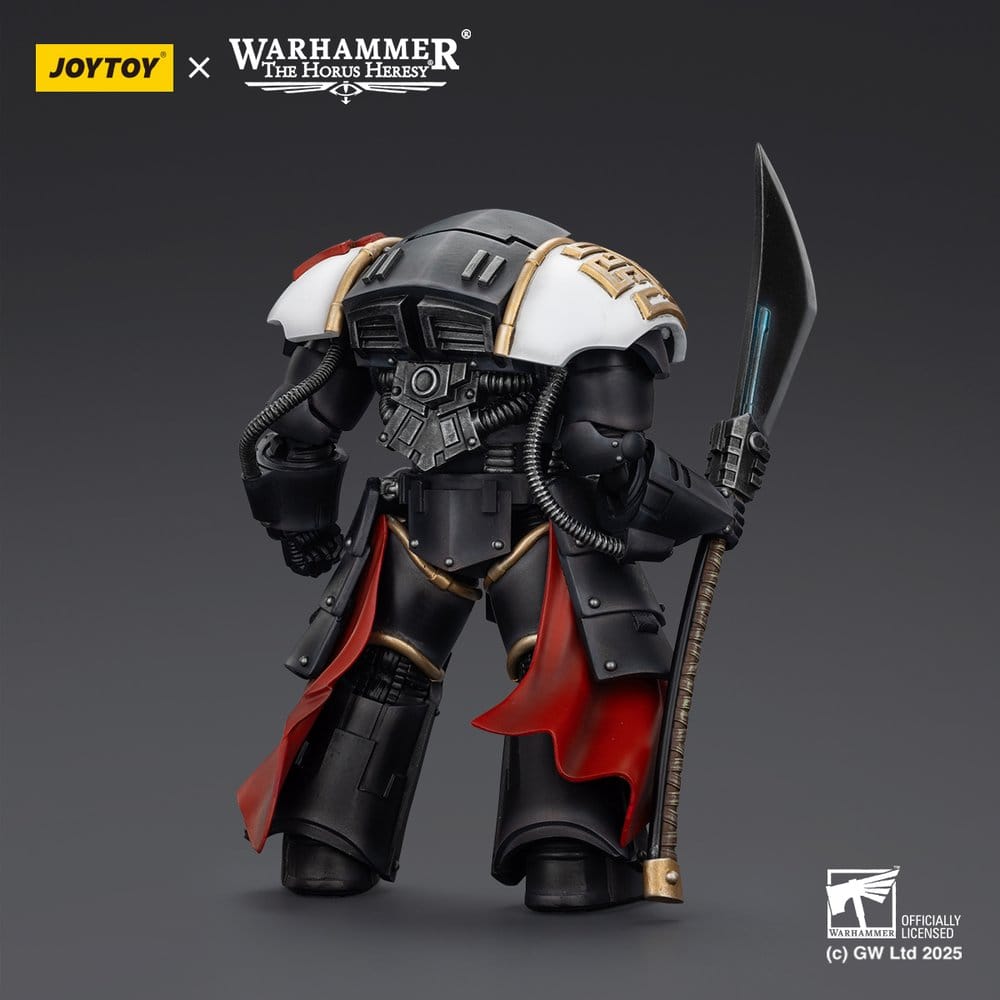 Warhammer The Horus Heresy Actionfigur White Scars Ebon Keshig Terminator 2 with Power Glaive 13 cm Image 3
