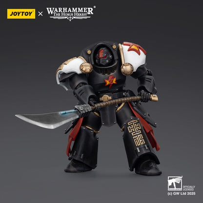 Warhammer The Horus Heresy Actionfigur White Scars Ebon Keshig Terminator 2 with Power Glaive 13 cm Image 4