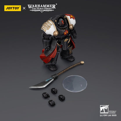 Warhammer The Horus Heresy Actionfigur White Scars Ebon Keshig Terminator 2 with Power Glaive 13 cm Image 6
