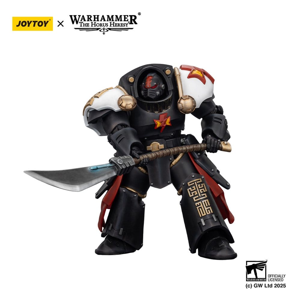 Warhammer The Horus Heresy Actionfigur White Scars Ebon Keshig Terminator 2 with Power Glaive 13 cm Image 8