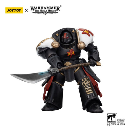 Warhammer The Horus Heresy Actionfigur White Scars Ebon Keshig Terminator 2 with Power Glaive 13 cm Image 8
