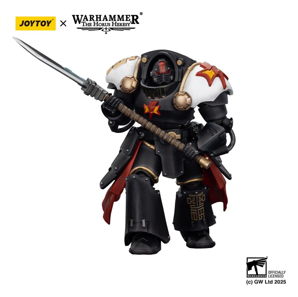 Warhammer The Horus Heresy Actionfigur White Scars Ebon Keshig Terminator 2 with Power Glaive 13 cm Image 9