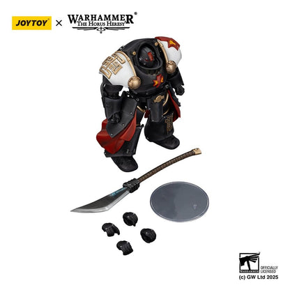 Warhammer The Horus Heresy Actionfigur White Scars Ebon Keshig Terminator 2 with Power Glaive 13 cm Image 10
