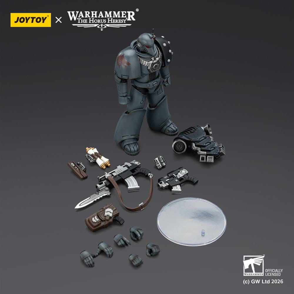 Warhammer The Horus Heresy Actionfigur Space Wolves MKVI Tactical Legionary 12 cm Image 6