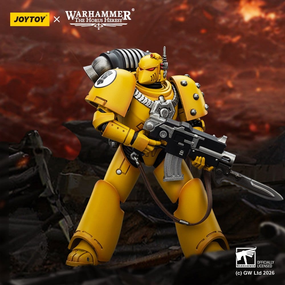 Warhammer The Horus Heresy Actionfigur Imperial Fist MKVI Tactical Legionary 12 cm Image 11