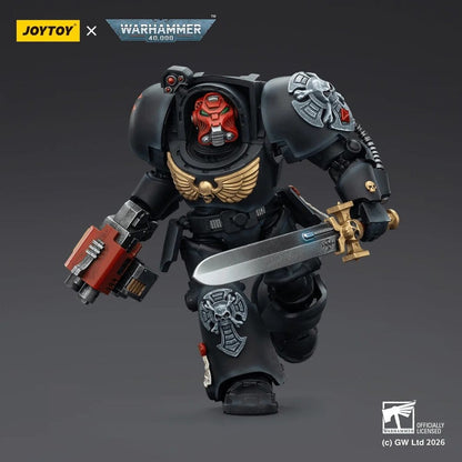 Warhammer 40,000 Actionfigur Black Templars Terminator 1 with Power Sword and Storm Bolter 14 cm Image 3