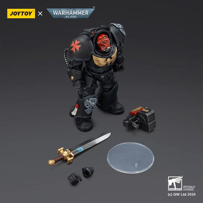 Warhammer 40,000 Actionfigur Black Templars Terminator 1 with Power Sword and Storm Bolter 14 cm Image 4