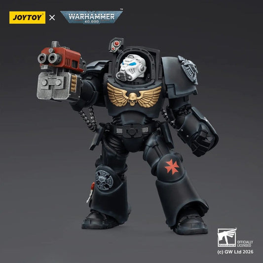 Warhammer 40,000 Actionfigur Black Templars Terminator 2 with Power Fist and Storm Bolter 14 cm Image 2