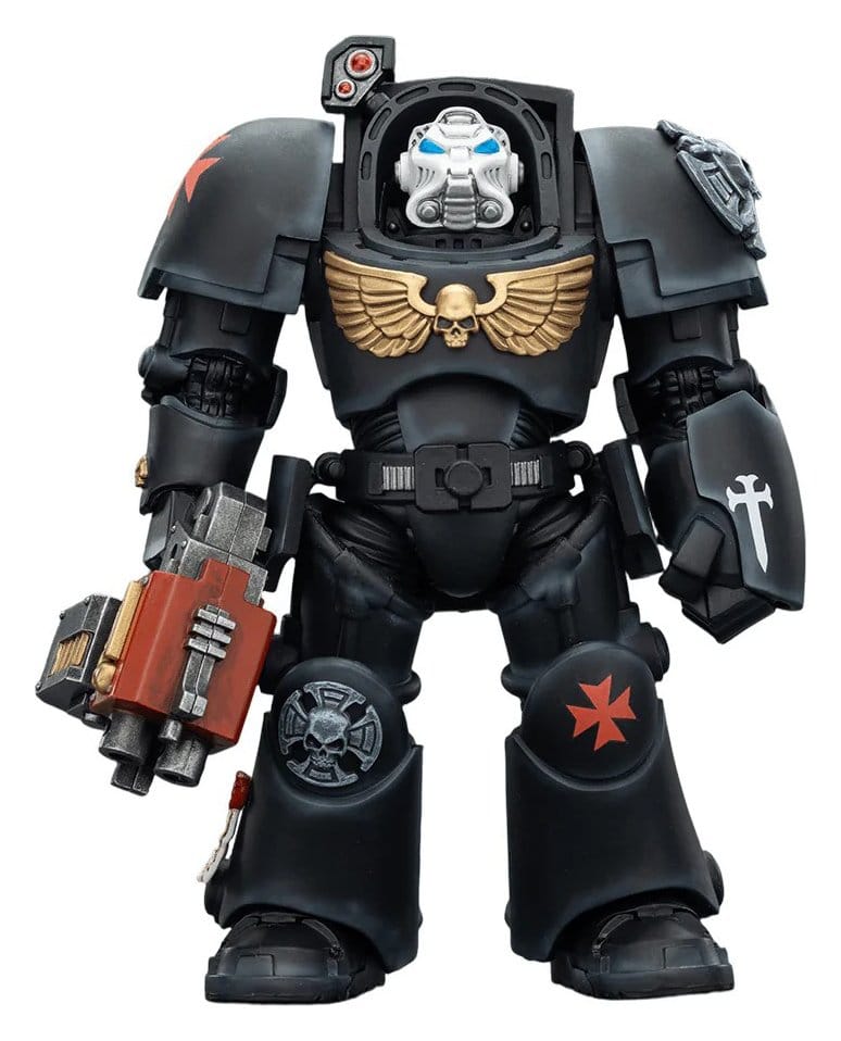 Warhammer 40,000 Actionfigur Black Templars Terminator 2 with Power Fist and Storm Bolter 14 cm Image 1